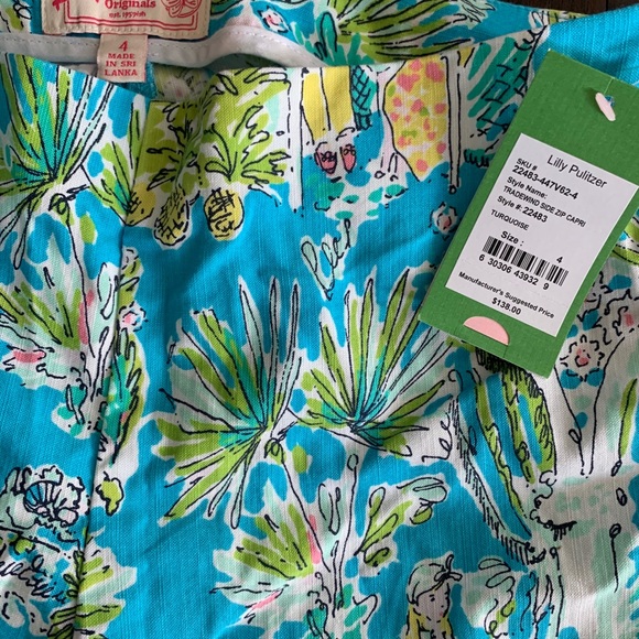 🎀 NWT Lilly Pulitzer Tradewind Capri 🎀 - Picture 5 of 6